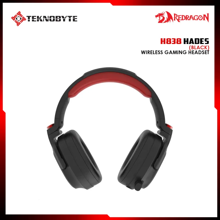 Redragon H838 HADES Gaming Headset 7.1 2.4Ghz Wireless gaming headset surround sound